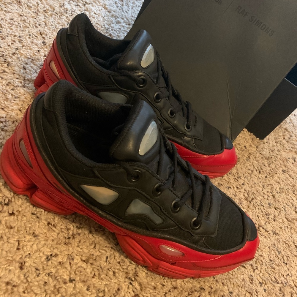 Adidas Ozweego 3 Raf Simmons Black Scarlet…